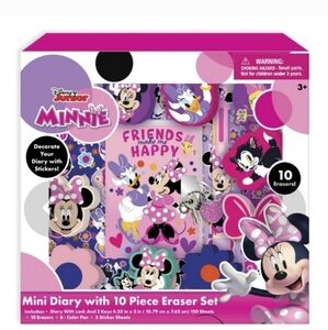 Minnie Mouse Diary with play set